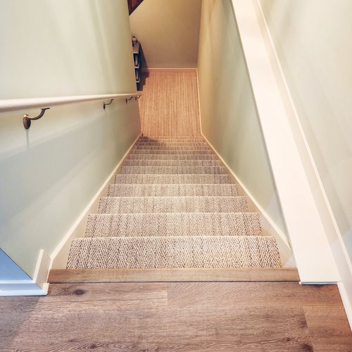 Stairs flooring in Grand Rapids, MI at Absolute Floor Covering