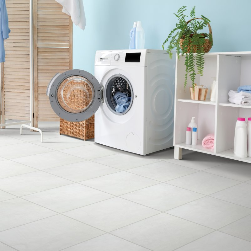 Absolute Floor Covering tile flooring in Western Michigan Cape Coral- white shell